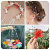 Acrylic Round Beaded Link Chains DIY-MB0007-001B-9