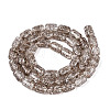 Transparent Crackle Glass Beads Strands GLAA-NH0001-04-A10-3