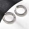 316F Stainless Steel Hoop Earrings EJEW-D341-01B-P-3