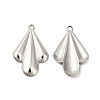 Non-Tarnish 304 Stainless Steel Pendants STAS-L268-003P-2