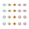 Resin Frosted Cabochons RESI-TA0001-26-9