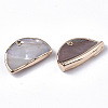 Natural Freshwater Shell Pendants SHEL-N026-13-2