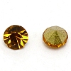 Glass Rhinestone Cabochons RGLA-WH0005-02A-3