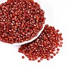 Picasso Baking Paint Glass Seed Beads SEED-N007-37E-1