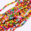 Synthetic Turquoise Beads Strands TURQ-G106-3mm-01-3
