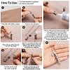 1Pc Word 304 Stainless Steel Column Urn Ashes Necklace DIY-TA0010-07D-5