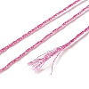 10 Skeins 12-Ply Metallic Polyester Embroidery Floss OCOR-Q057-A16-3