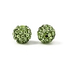 Pave Disco Ball Beads X-RB-H258-8MM-214-3