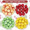 60Pcs 4 Styles Mini Artificial Apple DJEW-CA0001-15-5