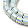 Polymer Clay Beads Strands CLAY-H006-04B-3