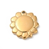 304 Stainless Steel Pendants STAS-Z120-01E-G-1