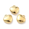 Ion Plating(IP) 304 Stainless Steel Glaze Manual Polishing Charms LS-STAS-G030-09A-G-1