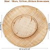 Bamboo Colander Bamboo Sieve AJEW-GA0002-18-2