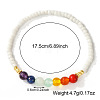 Natural & Synthetic Gemstone & Glass Seed Beads Stretch Bracelets for Women CR6398-4