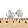 Non-Tarnish 304 Stainless Steel Pendants STAS-I307-536P-3