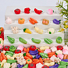 Opaque Resin Cabochons RESI-WH0038-66-4