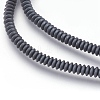 Non-magnetic Synthetic Hematite Beads Strands G-I208-03F-A-4x1mm-2