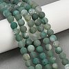 Natural Druzy Agate Beads Strands G-NH0024-A08-8mm-1