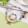 Rainbow Theme Bracelets & Necklaces Sets for Kids SJEW-JS01266-2