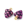304 Stainless Steel Enamel Pendants STAS-B085-40G-02-2