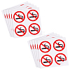 PVC Self-Adhesive No-smoking Warning Stickers STIC-WH0003-017B-1