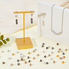 210Pcs 3 Colors Brass Rhinestone Beads KK-DC0005-12-4