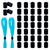 20Pcs POM Plastic Wristband Barbed Buckles KY-NB0001-78C-1