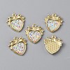 Light Gold Plated Alloy Pendants FIND-WH0137-52LG-1