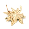 Leaf Shape Alloy Enamel Layered Brooch JEWB-U006-02A-KCG-2