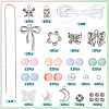 DIY Bowknot flower Bracelets Making Kits DIY-SC0029-55-2