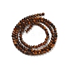 Natural Tiger Eye Bead Strands G-R344-3mm-44-5