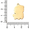 304 Stainless Steel Pendants LS-SA-CBAE115-08G-3