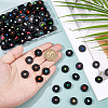 120Pcs 20 Colors Resin Button Eye Cabochons AJEW-FH00028-3