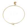 Brass with ABS Imitation Pearl Charm Bangles BJEW-Q350-05A-G-3