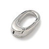 Brass Spring Gate Rings KK-G548-07B-P-2