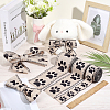 3Rolls 3 Styles Pet Theme Polyester Ribbons SRIB-ME0001-26-4