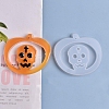 Halloween DIY Pumpkin Lampt with Skull Pendant Silicone Molds DIY-P006-39-1