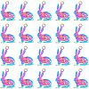 20Pcs 201 Stainless Steel Bunny Pendants STAS-HY0001-02RC-1