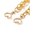 Aluminum Double Link Chains Bag Handles AJEW-BA00087-6