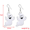 Halloween Theme Alloy Enamel Dangle Earrings FS-WG50C46-24-1