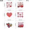 PET Heat Transfer Film Logo Stickers Set DIY-WH0230-065-3