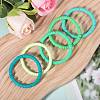 20Pcs 5 Colors Polymer Clay Heishi Surfer Stretch Bracelets Set BJEW-SW00132-3