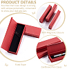 Rectangle Cardboard Pen Storage Boxes with Magnetic Flap Lid CON-WH0094-39-4