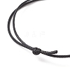 Resin Imitation Cat Eye Adjustable Bracelets for Men Women BJEW-JB12100-5