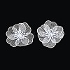 Spray Painted Iron Bead Caps IFIN-N013-05D-1