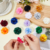 16Pcs Flower Cloth Pins JEWB-WH0020-113-3