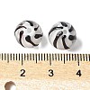 Handmade Transparent Lampwork Beads BLOW-D300-08F-4