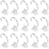 C Shaped ABS Plastic Single Bracelet Display Stands BDIS-WH20001-03A-1