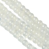 Natural White Agate Round Beads Strands G-N0151-10-10mm-4