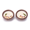 SaddleBrown Porcelain Candles DIY-P009-D06-1